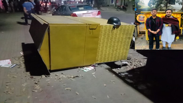 গণঅভ্যুত্থানে আহত রাতুলের একমাত্র সম্বল ফুডকার্ট ভ...
