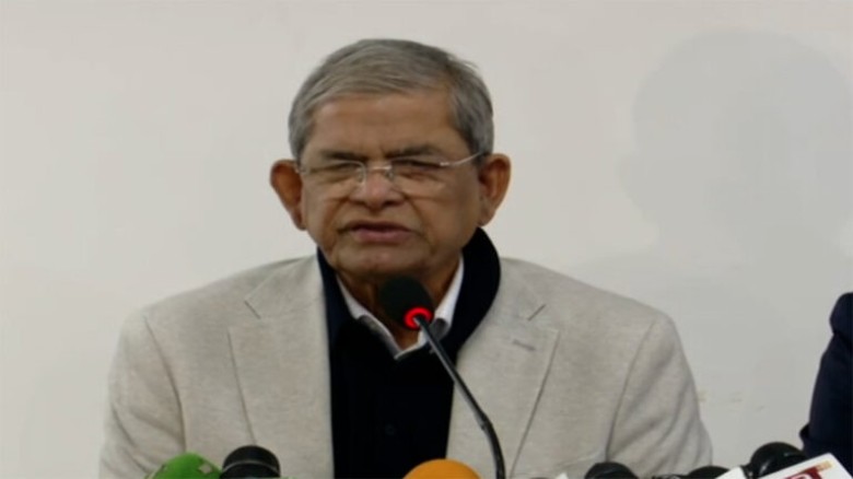 সরকারে যত বড় লোক থাকুক, পেছনে জনগণ নেই: মির্জা ফখর...