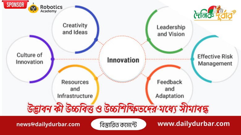 উদ্ভাবন কী উচ্চবিত্ত ও উচ্চশিক্ষিতদের মধ্যে সীমাবদ...