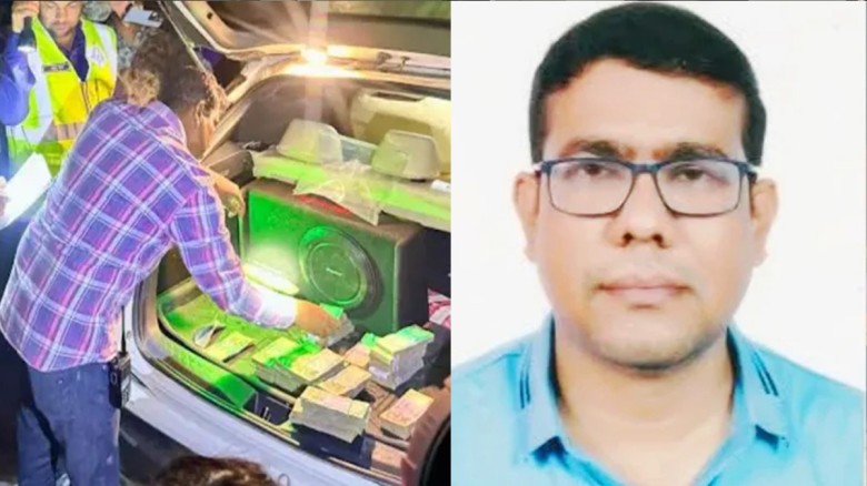 গাড়ি থেকে ৩৭ লাখ টাকা উদ্ধার: সেই নির্বাহী প্রকৌশল...