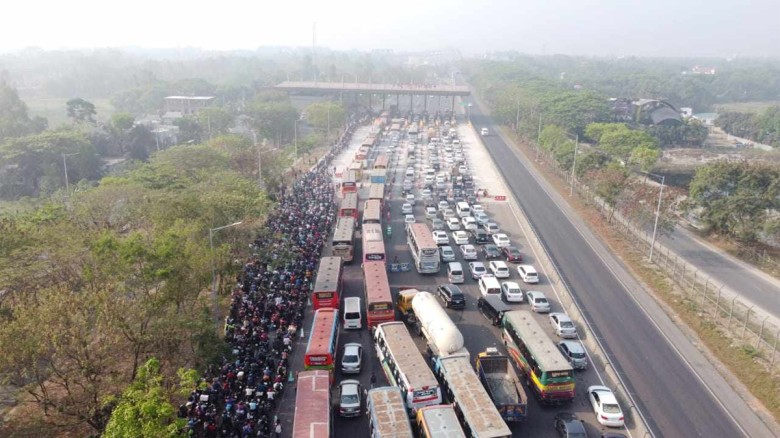 পদ্মা সেতু এলাকায়