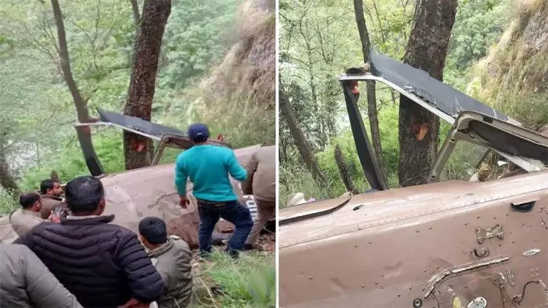 ভারতে হেলিকপ্টার বিধ্বস্ত: নিহত বেড়ে ৬...
