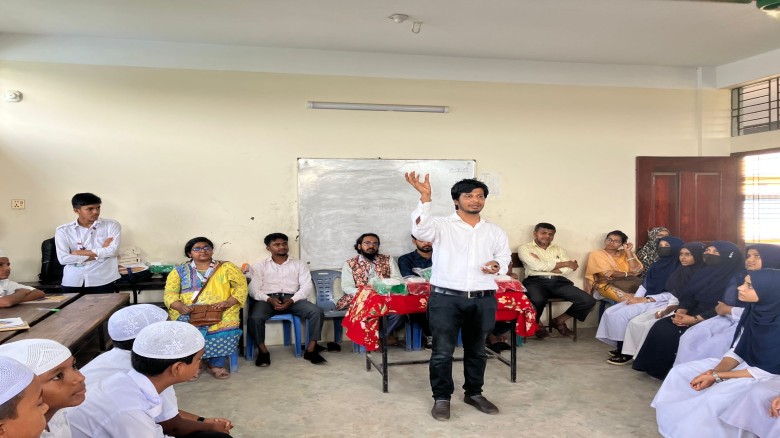 শায়েস্তাগঞ্জে দিনব্যাপী রোবটিক্স কর্মশালা অনুষ্ঠিত...