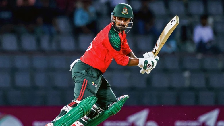 আন্তর্জাতিক টি-টোয়েন্টিতে সাকিবকে ছাড়িয়ে মাহমুদউল্লাহর পাশে লিটন