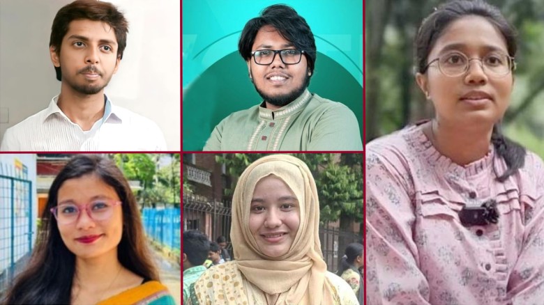 ডাকসুতে শিবির প্যানেলের বাইরে ৫ পদে জয়ী যারা...