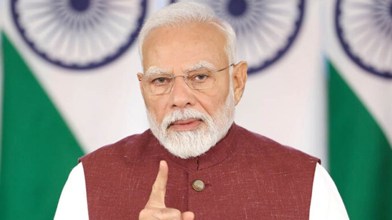 ভারতের প্রধানমন্ত্রী নরেন্দ্র মোদি