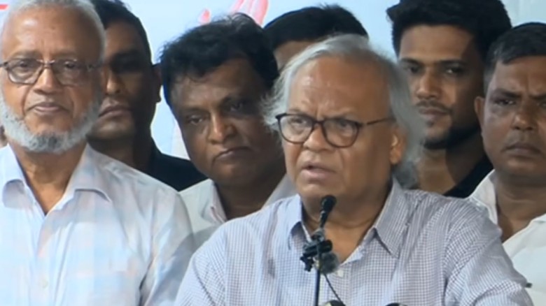 বিএনপির সিনিয়র যুগ্ম মহাসচিব রুহুল কবির রিজভী