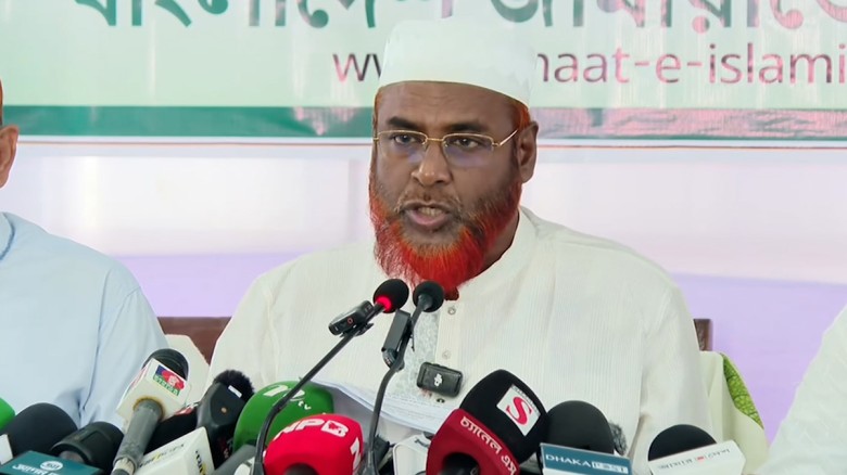 জামায়াতে ইসলামীর সেক্রেটারি জেনারেল অধ্যাপক মিয়া গোলাম পরওয়ার