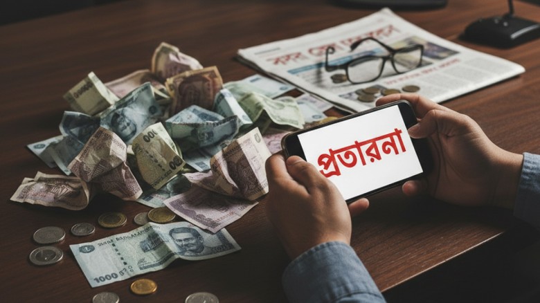 অনলাইনে প্রতারণার ফাঁদ