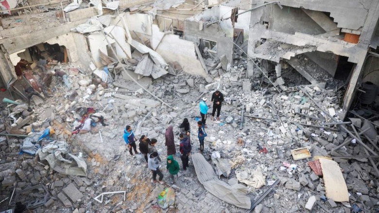 আবারও যুদ্ধবিরতি লঙ্ঘন করে গাজায় হামলা, 