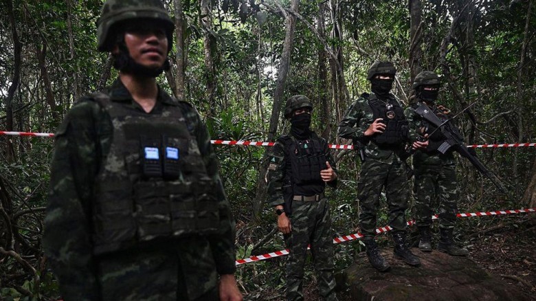 থাইল্যান্ড-কম্বোডিয়া সীমান্তে আবারও সংঘা