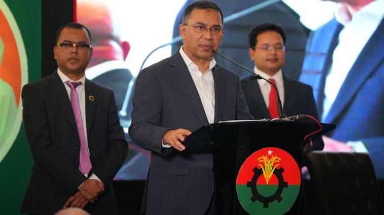 বিএনপির ভারপ্রাপ্ত চেয়ারম্যান তারেক রহমান।