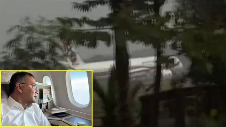 সিলেটে অবতরণ করলো তারেক রহমানকে বহনকারী বিমান...