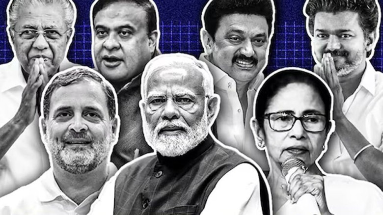 পশ্চিমবঙ্গে এগিয়ে বিজেপি; তামিলনাড়ু, কেরালা, আসাম ...